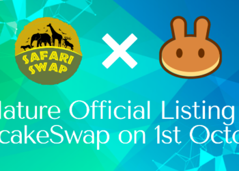 SafariSwap’s $Nature to list on PancakeSwap on 1st October 2021