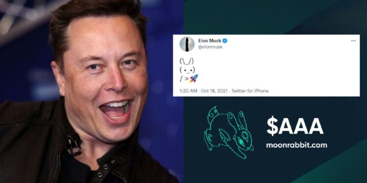 Breaking News: Moon Rabbit $AAA Becomes The Most Traded Coin On MeXC Global After Elon Musk’s Tweet Breaking News: Moon Rabbit $AAA Becomes The Most Traded Coin On MeXC Global After Elon Musk’s Tweet