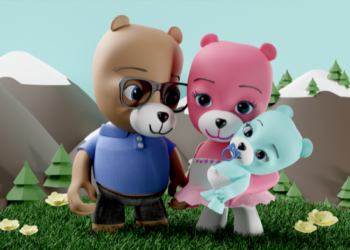 Cute Teddy Bear NFT Helps Children Cute Teddy Bear NFT Helps Children