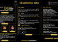 Opportunities like this only come around once—Enter the Cleopatra DAO today! Opportunities like this only come around once—Enter the Cleopatra DAO today!