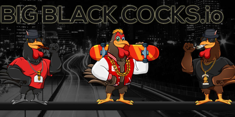 Big Black Cock Brings 5,000 Ultra Rare NFT Collection that has the potential to pull a Crypto Punk