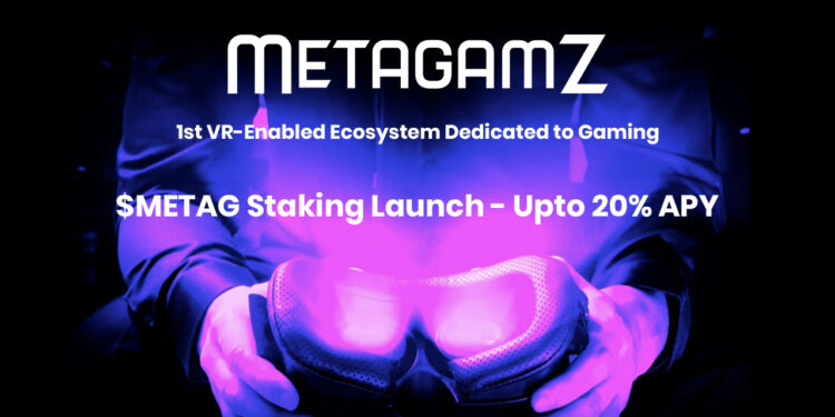 MetagamZ to Activate $METAG Staking in the Second Week of April with APY up to 20%
