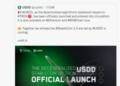 TRON DAO and Other Blockchain Leaders Jointly Roll out USDD
