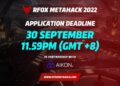 RFOX Launches the RFOX Metahack 2022, a Web 3.0 Hackathon Presented by Padang & Co