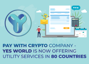 YES WORLD Takes A Giant Leap In Crypto Space, Now Offers Utility Services In over 80 Countries Worldwide