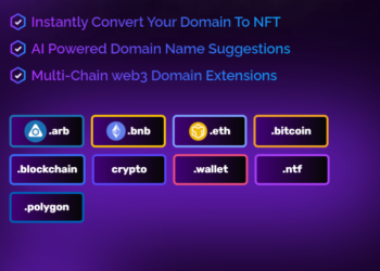 Dominator Domains, a Web3 innovative platform where users can register domains in 3 different blockchains and 10 different domain extensions