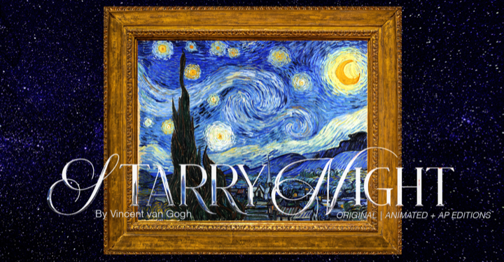 Exclusive “The Starry Night Licensed NFTs” To Release  In 3D and Augmented Reality on ElmonX Exclusive “The Starry Night Licensed NFTs” To Release  In 3D and Augmented Reality on ElmonX
