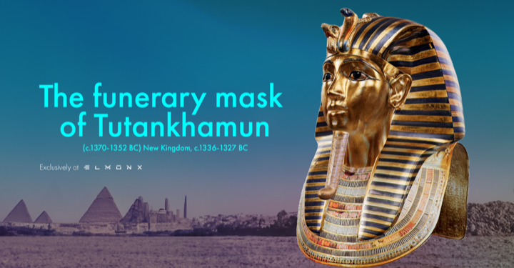 The Funerary Mask of Tutankhamun Licensed NFTs To Release In 3D and Augmented Reality on ElmonX – News Going Viral The Funerary Mask of Tutankhamun Licensed NFTs To Release In 3D and Augmented Reality on ElmonX – News Going Viral