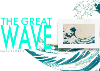 The Great Wave off Kanagawa Licensed NFTs To Release  In 3D and Augmented Reality on ElmonX