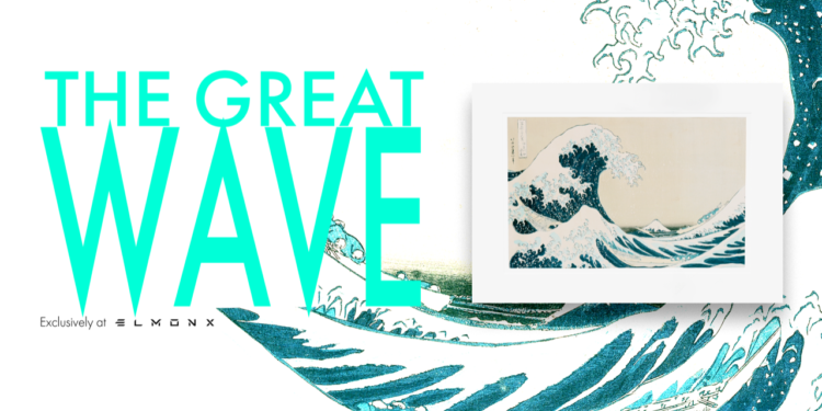 The Great Wave off Kanagawa Licensed NFTs To Release In 3D and Augmented Reality on ElmonX The Great Wave off Kanagawa Licensed NFTs To Release In 3D and Augmented Reality on ElmonX