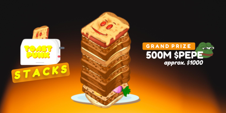 Global Gamers Alert: The ToastPunk Stacks Worldwide Challenge Is On! Stand a Chance to Win a Massive Prize Pool! Global Gamers Alert: The ToastPunk Stacks Worldwide Challenge Is On! Stand a Chance to Win a Massive Prize Pool!