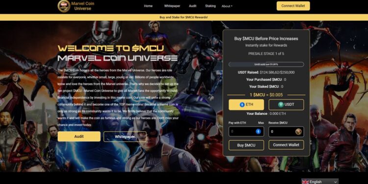Marvel Coin Universe (MCU): Bridging Memes and Crypto for a Superheroic Investment Opportunity Marvel Coin Universe (MCU): Bridging Memes and Crypto for a Superheroic Investment Opportunity
