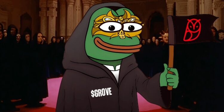 Unveiling the Intriguing World of $GROVE: The Mysterious Satirical Meme Coin on Solana