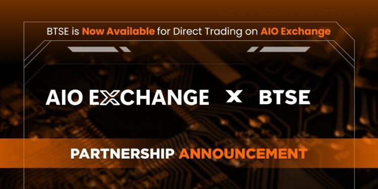AIO Exchange Forges Strategic Partnership with BTSE