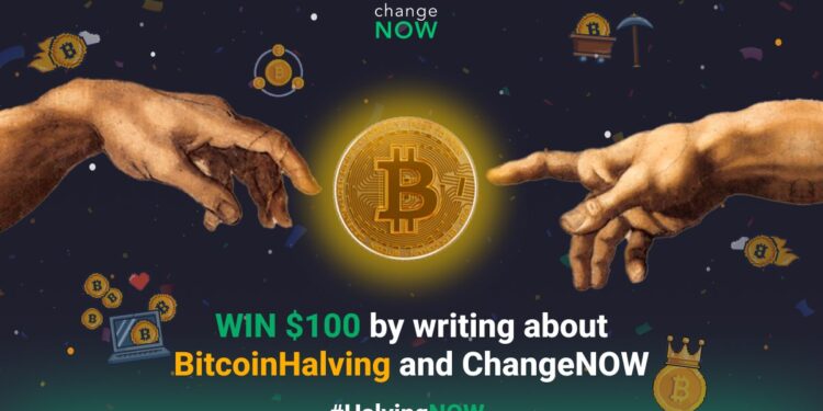 ChangeNOW Ushers in a New Era of Creativity with the #HalvingNOW Twitter Contest – A Chance to Win 100 USDT! ChangeNOW Ushers in a New Era of Creativity with the #HalvingNOW Twitter Contest – A Chance to Win 100 USDT!