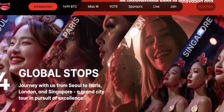 A mysterious rich man wildly spread Bitcoin to help high-knowledge beauty hit the list of MissWeb3, thousands of dollars to buy a smile?