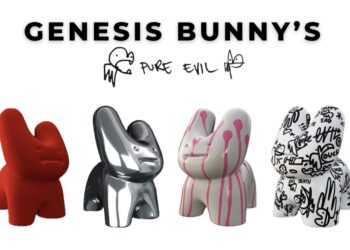 ELMONX SET TO LAUNCH “GENESIS BUNNY’S” BY GLOBAL STREET ARTIST PURE EVIL ON OPENSEA