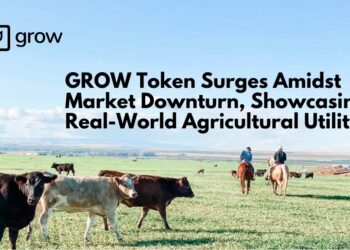 GROW Token Surges Amidst Market Downturn, Showcasing Real-World Agricultural Utility
