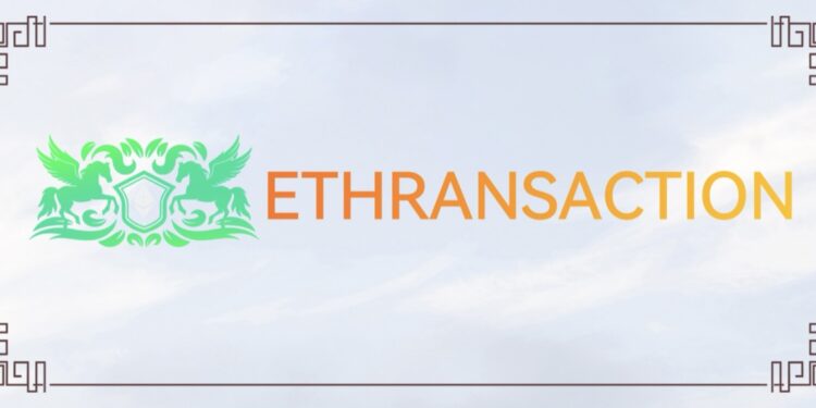 ETHRANSACTION smart cloud mining platform Officially Launches, Poised to Lead Global Cloud Mining Market ETHRANSACTION smart cloud mining platform Officially Launches, Poised to Lead Global Cloud Mining Market