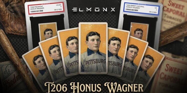 ElmonX Brings Baseball’s Holy Grail to the Blockchain with Reimagined T206 Honus Wagner Digital and Physical Drop