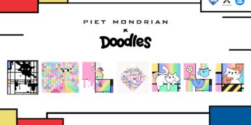 Piet Mondrian x Doodles: Five of Modern Art’s Most Iconic Masterworks Reimagined as Digital Collectibles and Physical Art Prints — For the First Time Ever